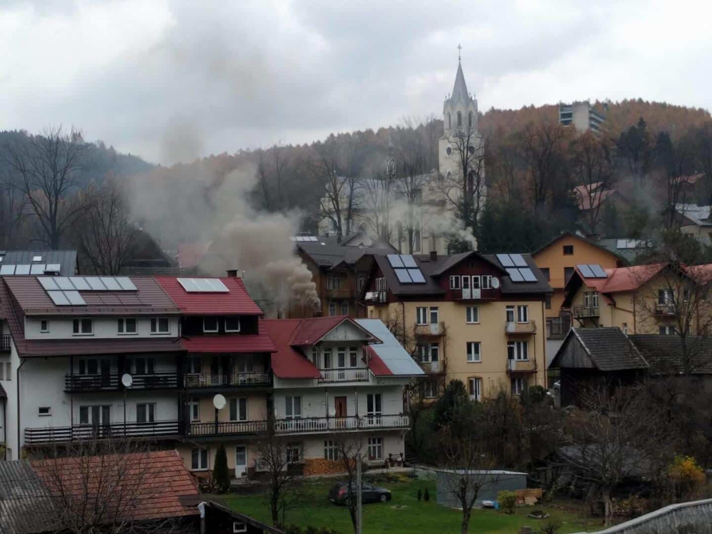 Szczawnica. Smog.