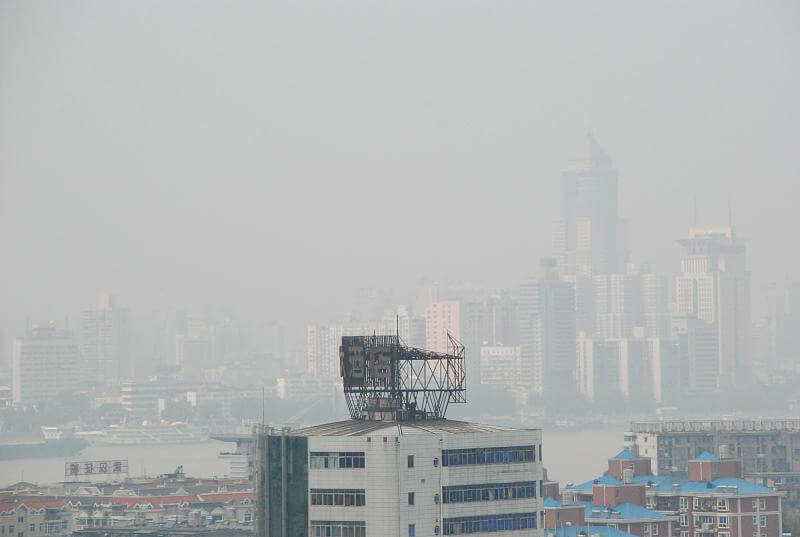 wuhan smog