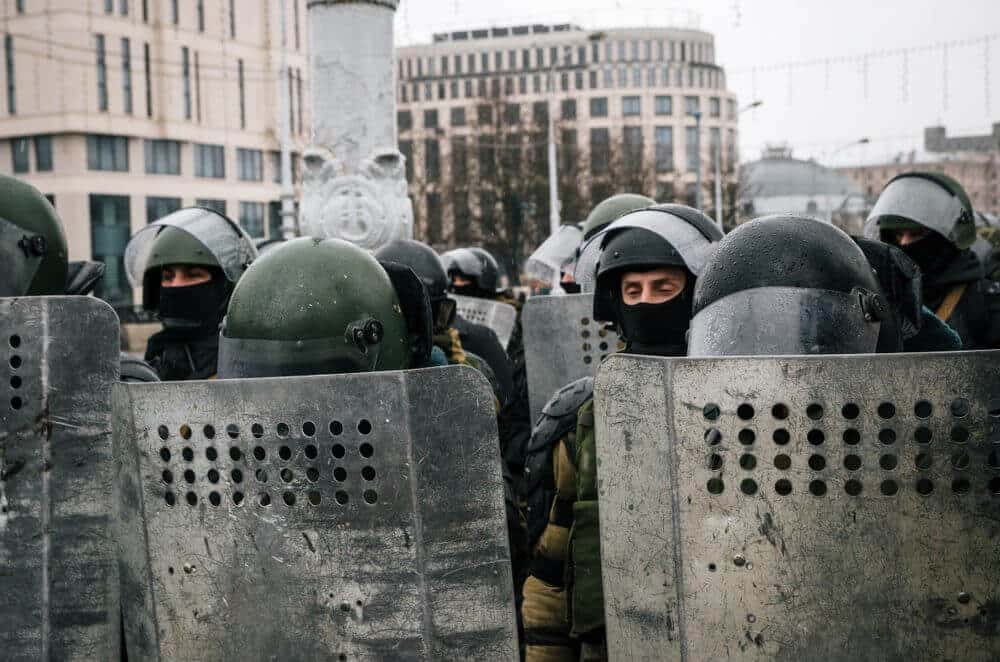 Białoruś aresztowania