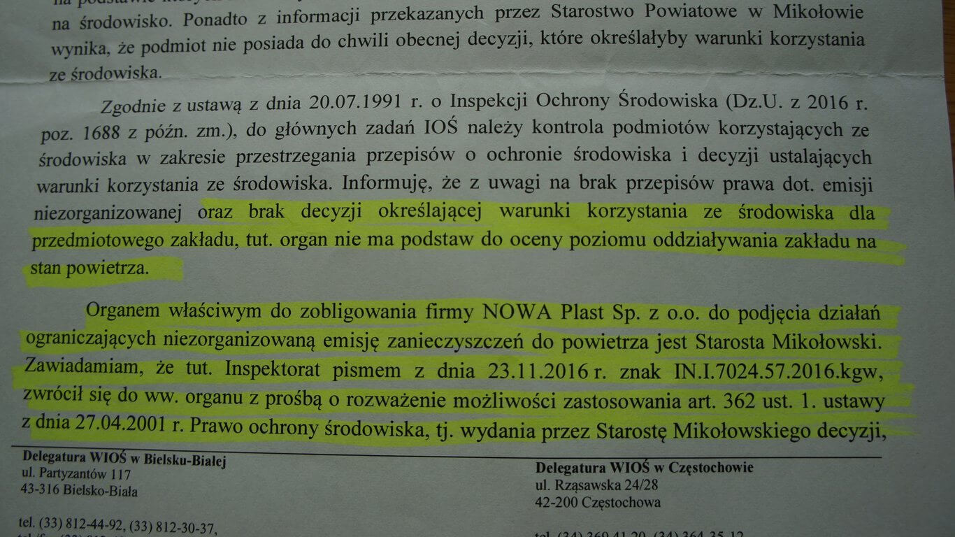 śląska Wojewódzka Inspekcja Ochrony Środowiska