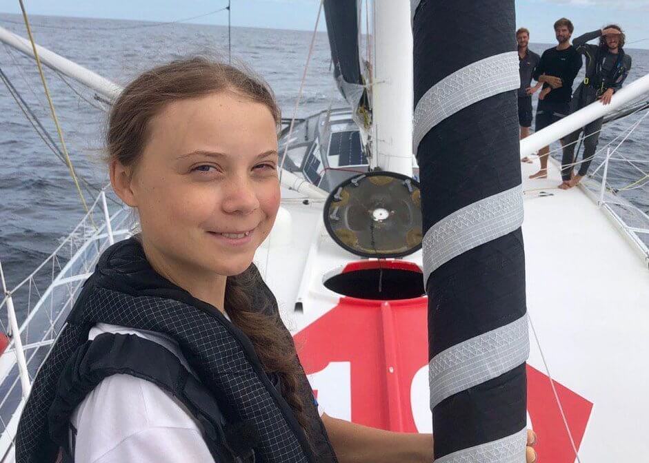 Manhattan! Greta Thunberg dopłynęła do Nowego Jorku rejs Thunberg strajk dla klimatu szwedka