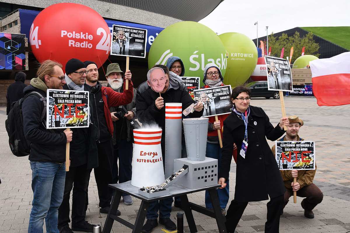 Maszynka do mielenia pieniędzy. Protest przeciw rozbudowie Ostrołęki