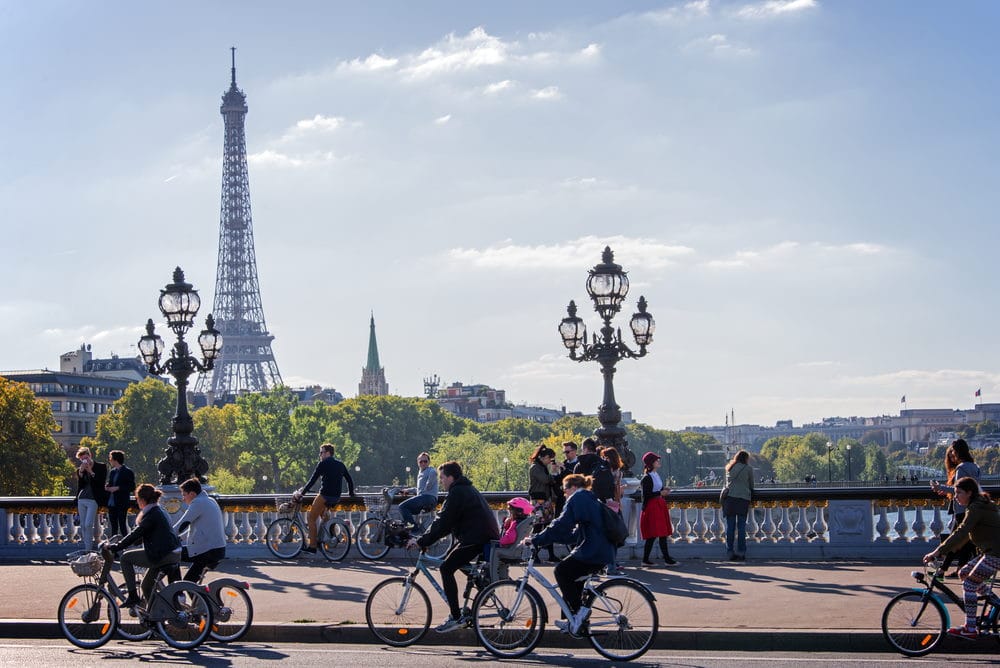 paryż infrastruktura rowerowa