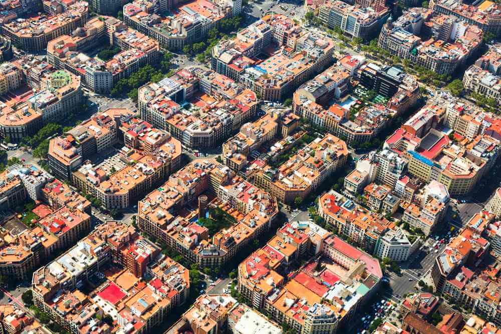 Barcelona greenblocks