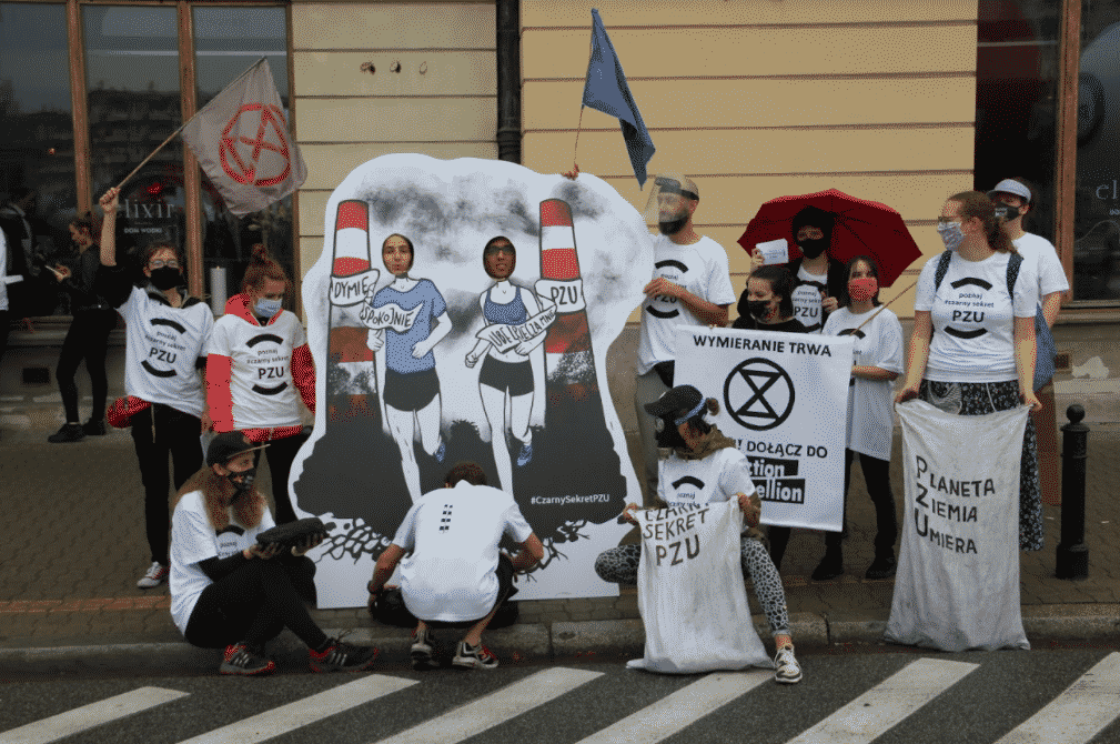 maraton pzu extinction rebellion