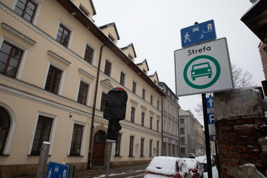 kraków strefa czystego powietrza