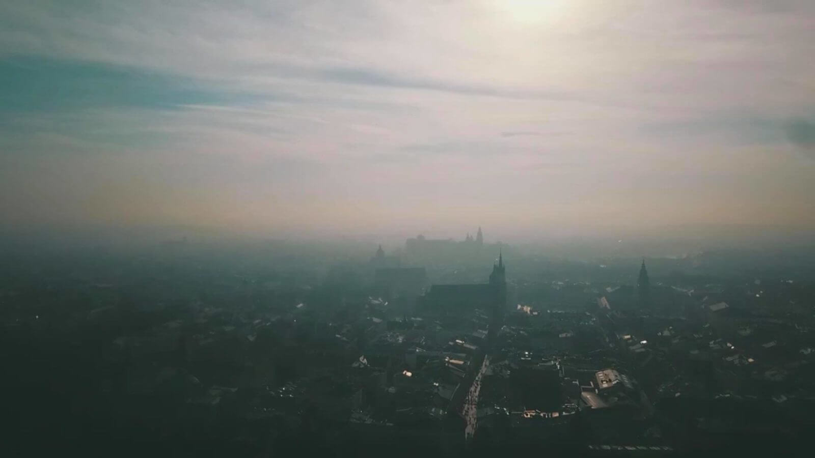 Smog w Krakowie. Fot. Tomasz Wełna