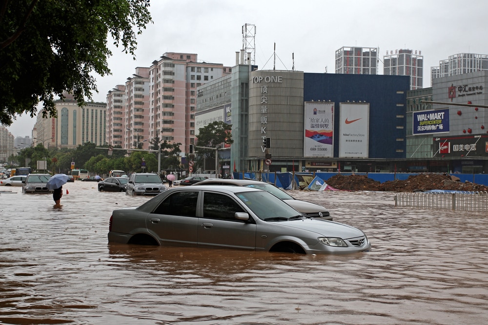 powódź w chinach