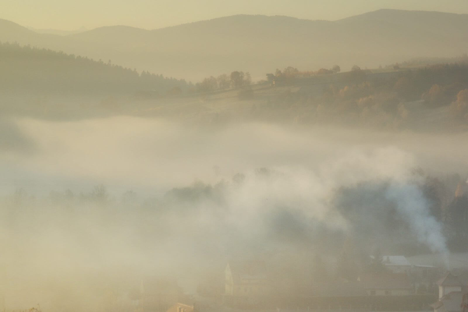 Smog na wsi. fot. MarcinBajer
