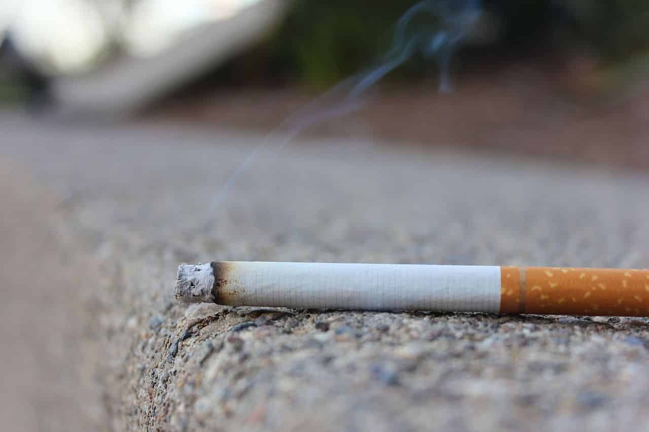 papieros dym
