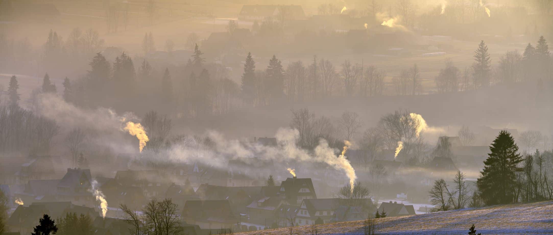 Smog nad miastem