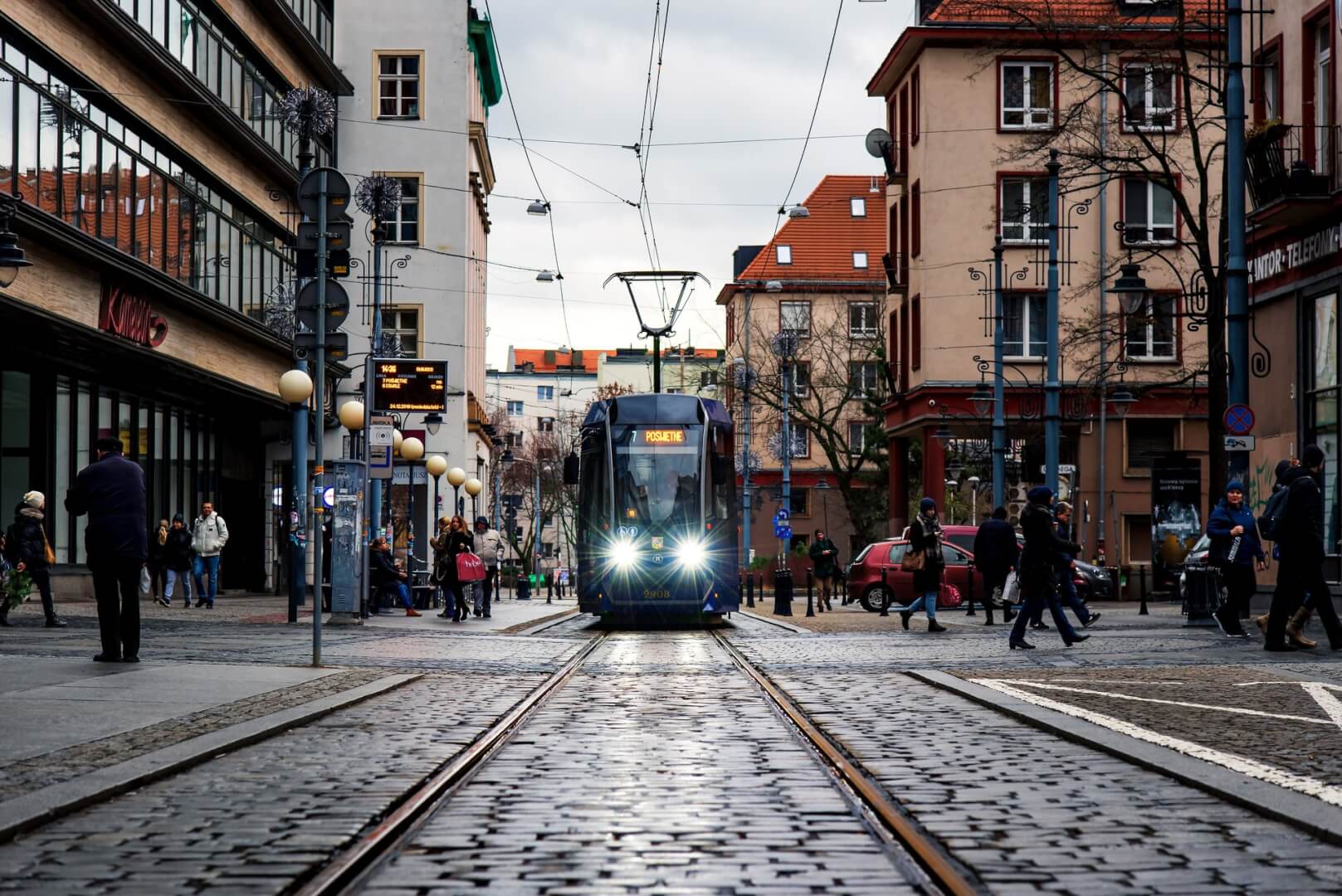 Wrocław Tramwaje Olga Tokarczuk