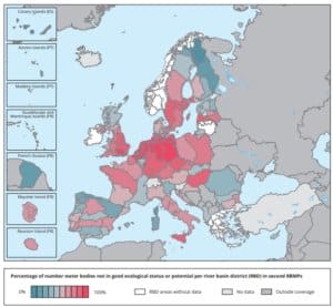 zanieczyszczenie wód w europie