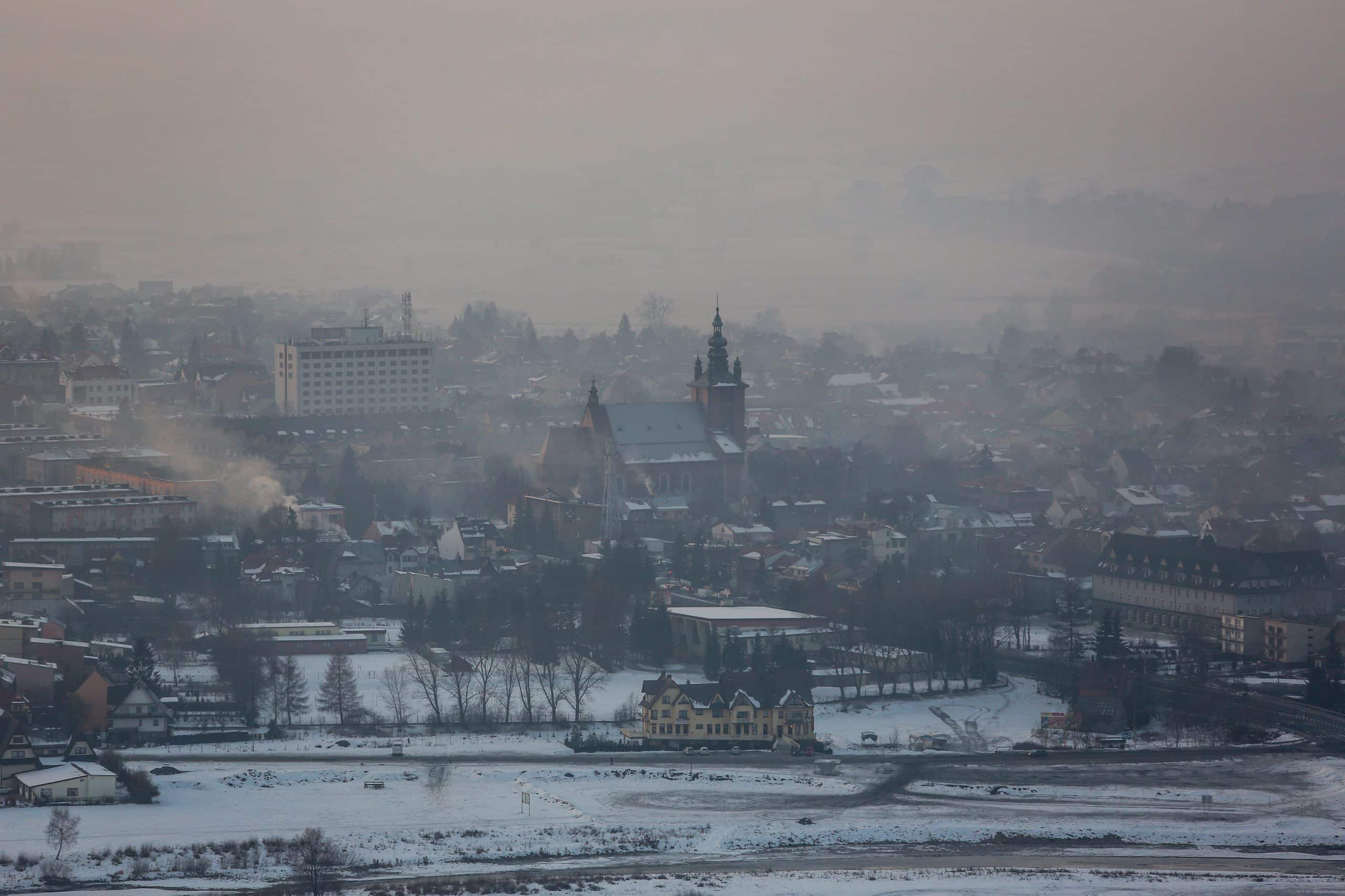 smog nowy targ