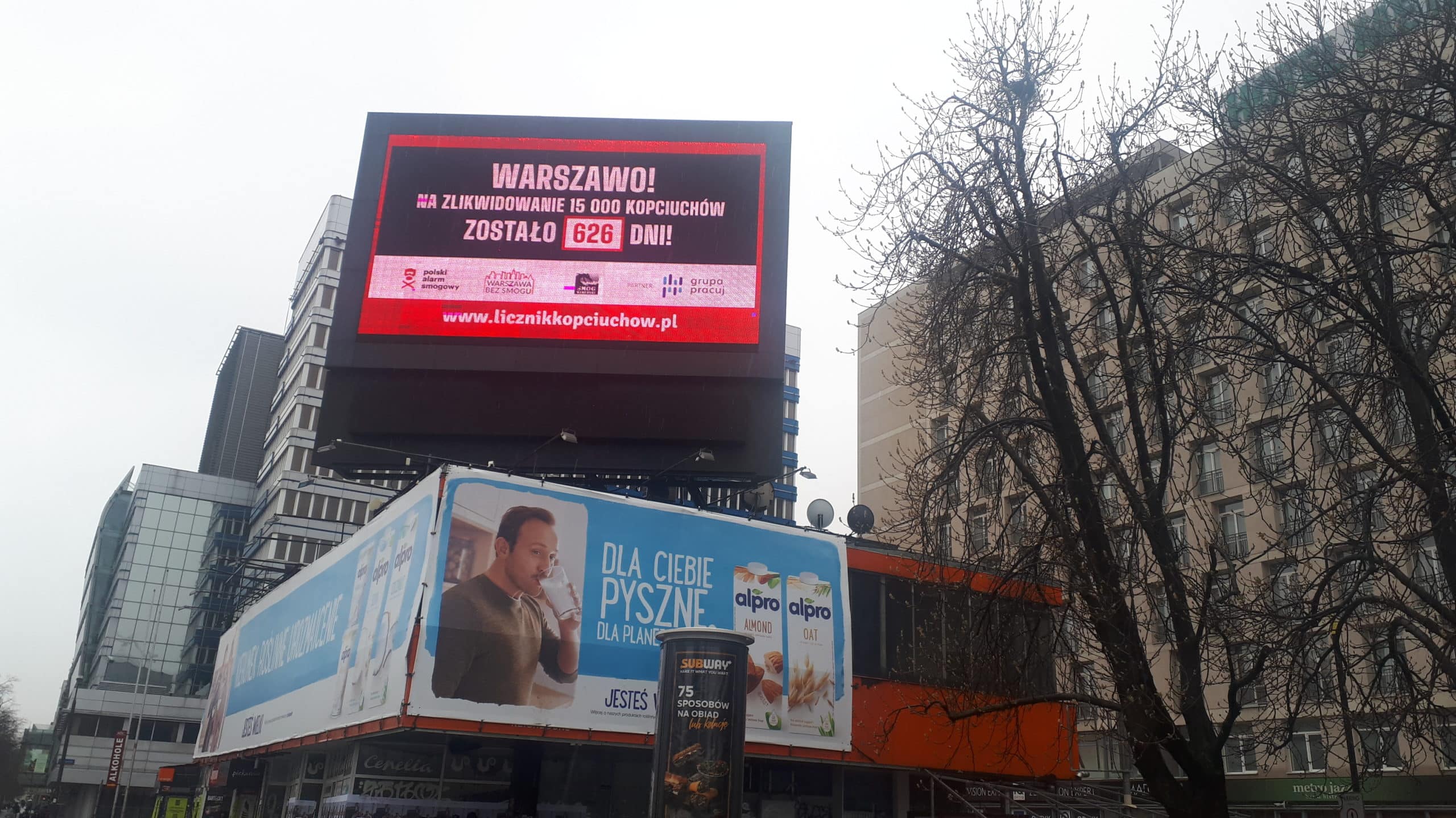 Licznik kopciuchów Warszawa