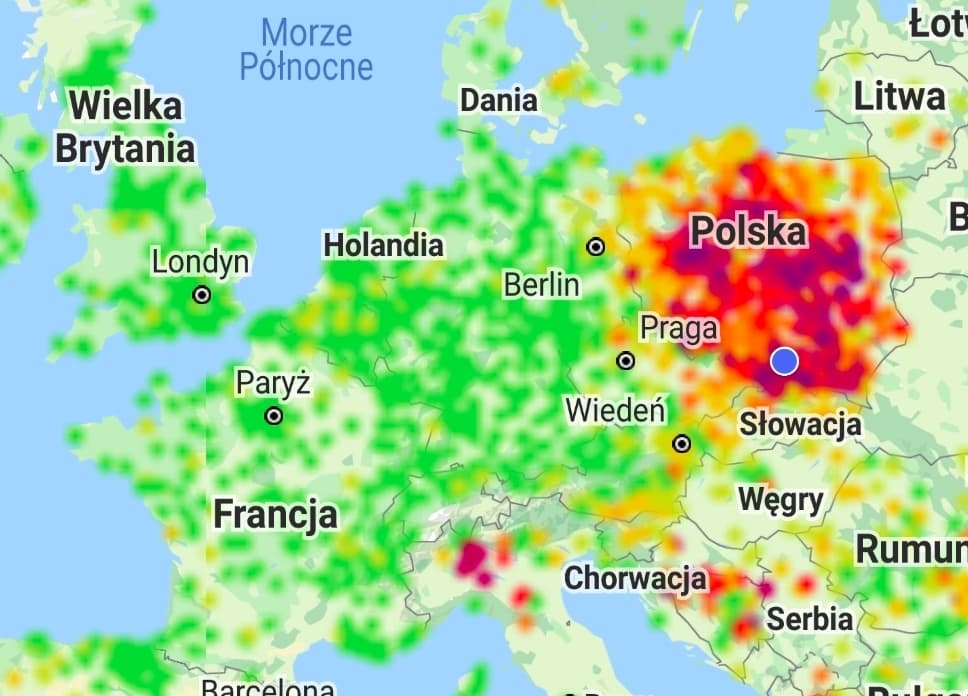 Mapa Jakości Powietrza|smog rząd|rząd smog hipokryzja|rząd smog