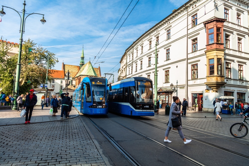krakow tramwaje mpk|komunikacja zbiorowa sondaż|zakaz diesla|rower w mieście