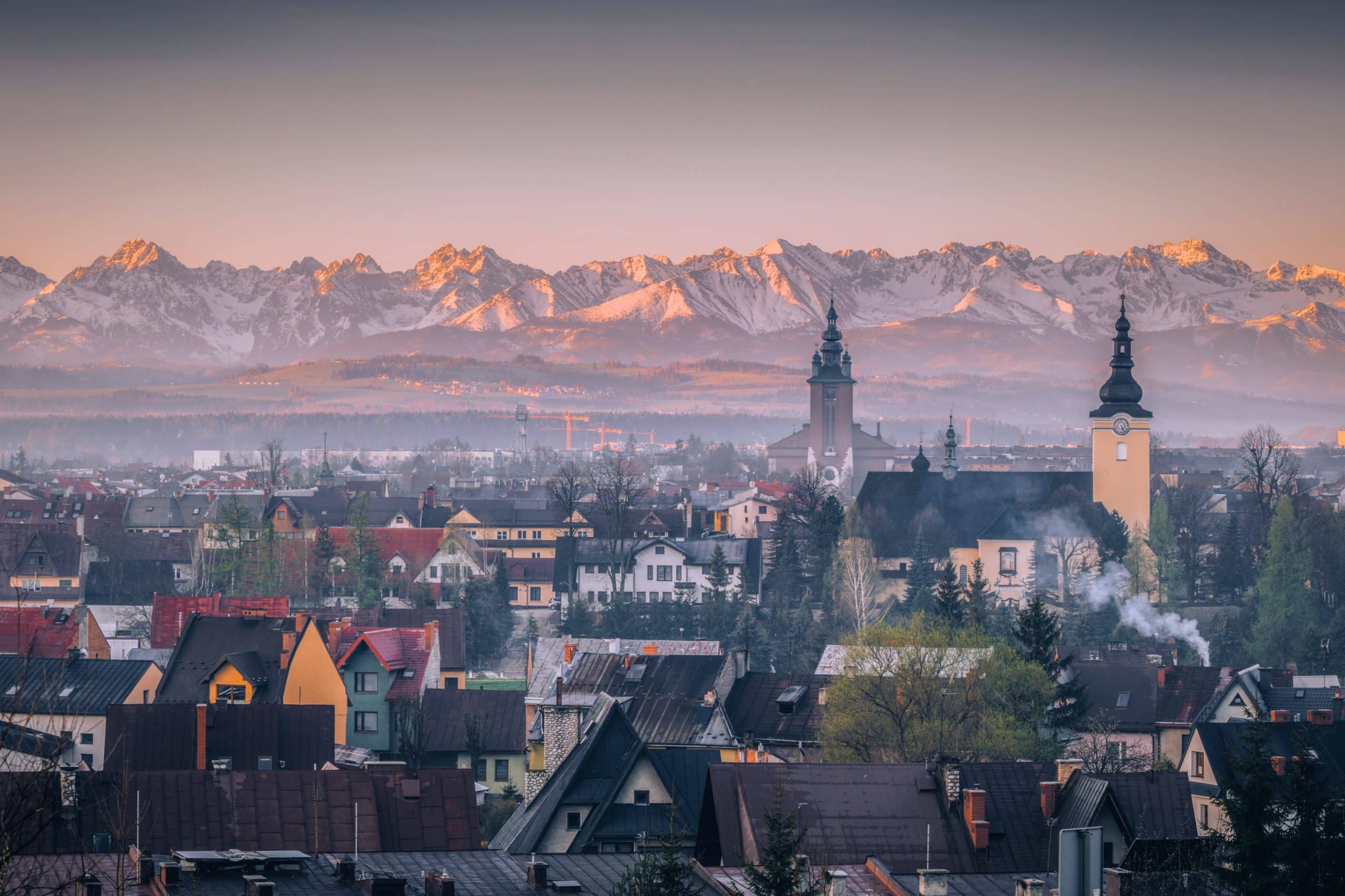 Nowy Targ panorama