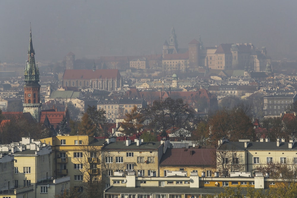 smog w krakowie mniejszy|infografika smog kraków|powietrze Kraków