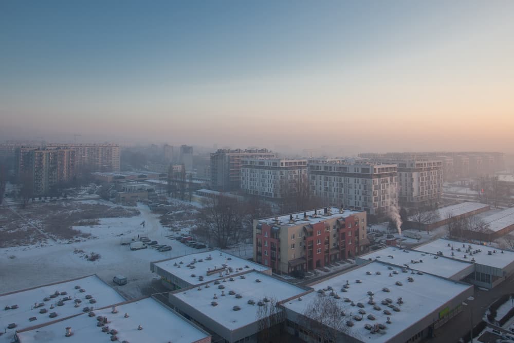 Smog w Krakowie|||