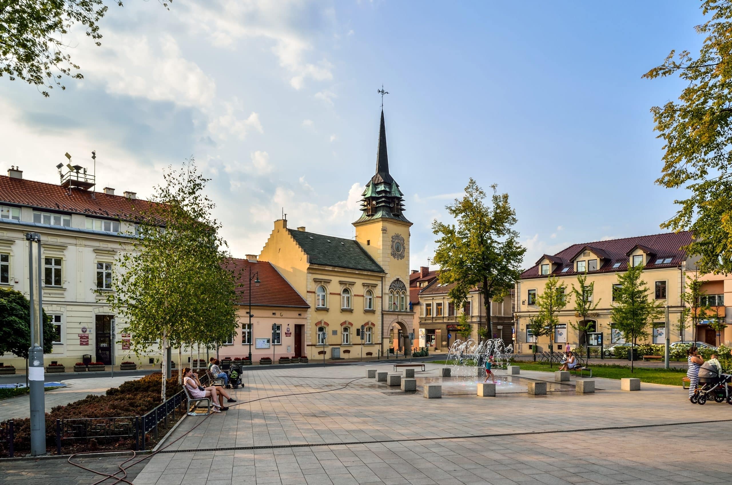 Rynek w Skawinie