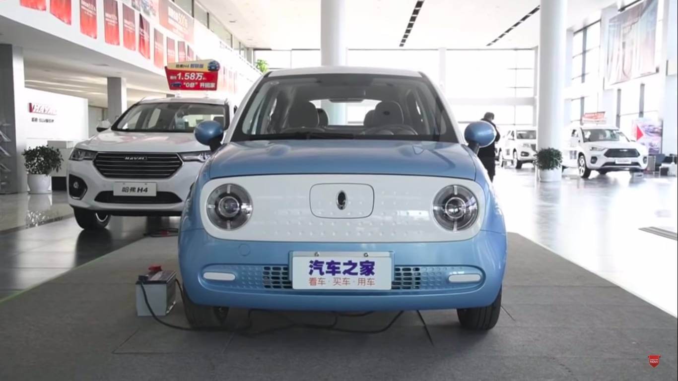 Tani samochód elektryczny|najtańszy samochód elektryczny chiński ORA R1 2019 Great Wall Motor chiny china