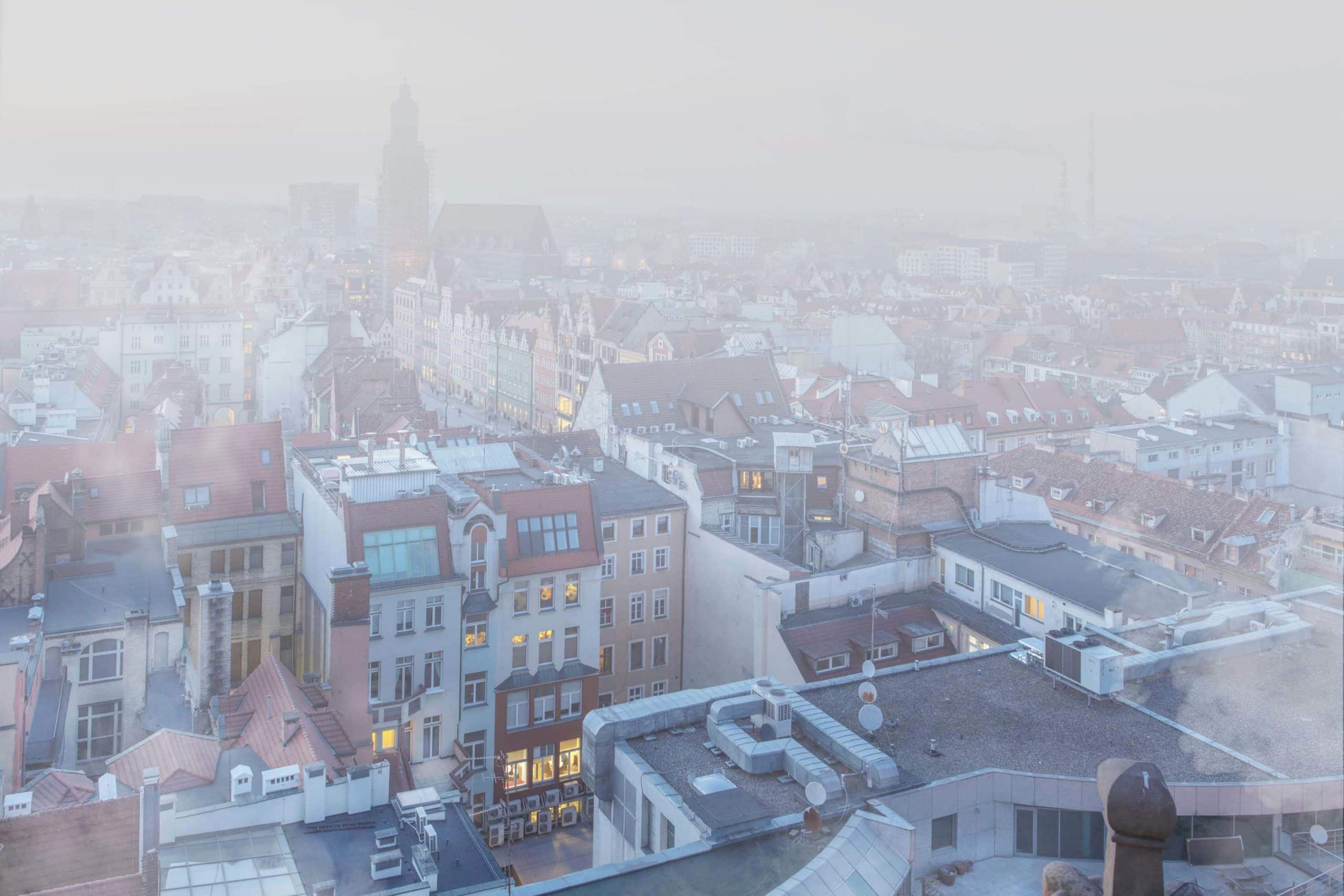 Wrocław Smog|||Powietrze umiarkowane|Powietrze dostateczne|Powietrze dostateczne|Próg Alarm Smogowy