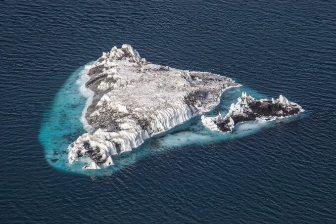 wyspa sif topniejące lodowce|